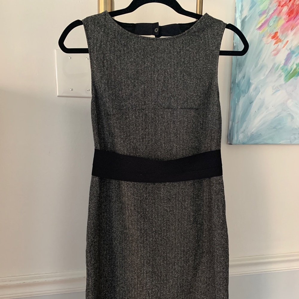 Alice and Olivia tweed sheath dress